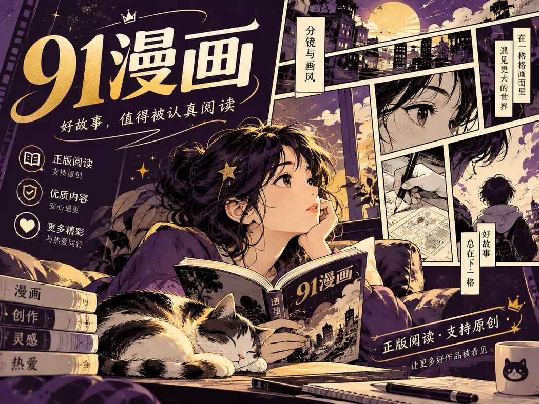 漫画构图阅读图